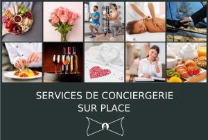 eine Collage aus Bildern von Speisen und Getränken in der Unterkunft La Do Ré - Élégante et chaleureuse maison à La Noue in Sainte-Marie-de-Ré + 7 Fotos