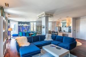 Posezení v ubytování Atalaye - Grand appartement vue mer