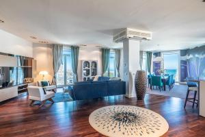 Posezení v ubytování Atalaye - Grand appartement vue mer