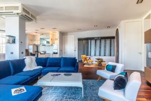 Posezení v ubytování Atalaye - Grand appartement vue mer