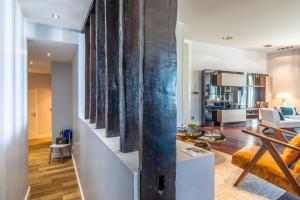 Kuchyň nebo kuchyňský kout v ubytování Atalaye - Grand appartement vue mer