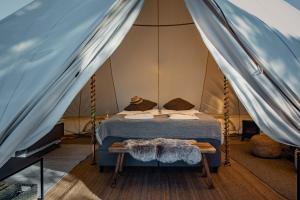 Voodi või voodid majutusasutuse B&B Kneippbyn Resort Visby toas
