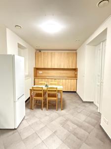 Dapur atau dapur kecil di Sleep & Go Praha 5 Anděl