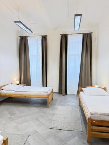 Katil atau katil-katil dalam bilik di Sleep & Go Praha 5 Anděl