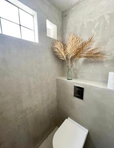 Ένα μπάνιο στο Bungalow Villa Freedom Curaçao