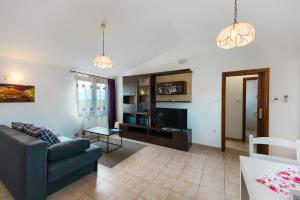 Posezení v ubytování Villa Krasa sea view apartmants with pool