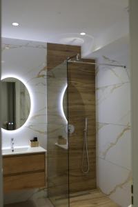 Koupelna v ubytování Hotel La Rosa