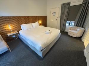 Katil atau katil-katil dalam bilik di Settlers House York
