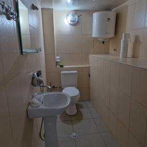 Koupelna v ubytování guest house MyOni