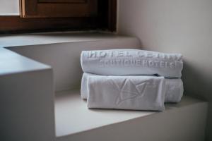 Postel nebo postele na pokoji v ubytování Hotel Cetina Palacio Ayala Berganza