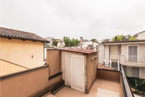a view from the balcony of an apartment building at Marty Sweet Home, Cattolica Centro in Cattolica