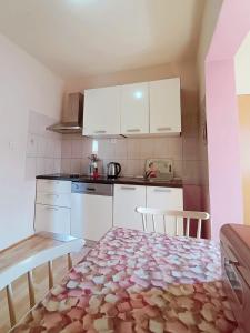 Kuchyň nebo kuchyňský kout v ubytování Apartment Magnolia