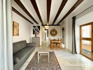 Posezení v ubytování Duplex en el Carmen 1