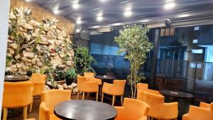 Posezení v ubytování Hotel Capital Inn Tirana