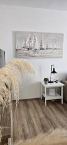 Posteľ alebo postele v izbe v ubytovaní Luxury Apartment Nuneni