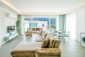 Posezení v ubytování Kanyon Villas Kaş Peninsula