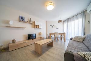 Posezení v ubytování Apartaments Lamoga - Monteixo