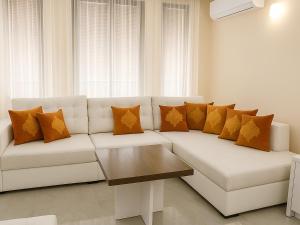 A seating area at Парк Апарт-Хотел Виктория 1