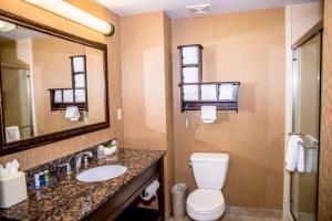 Koupelna v ubytování Hotel DSR Tark Plaza Near IGI Airport Delhi