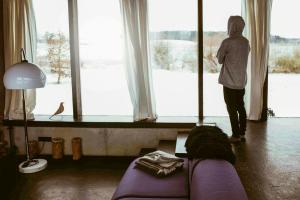 Gæster der bor på Architect-Designed House With Views In Uckermark