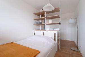 Postel nebo postele na pokoji v ubytování Le Panoramique