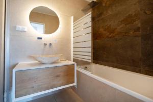 Koupelna v ubytování Le Panoramique