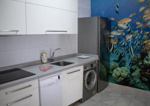 Dapur atau dapur kecil di Holiday Club Jardin Amadores