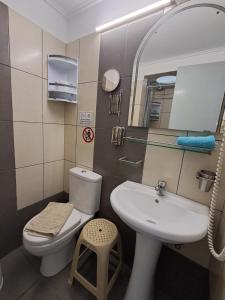 Bilik mandi di Villa Nektaria