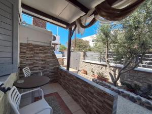 Balkoni atau teres di Villa Nektaria
