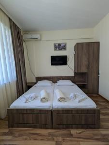 Letto o letti in una camera di Hotel Captain