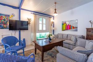 TV a/nebo společenská místnost v ubytování La Casita by Teresa