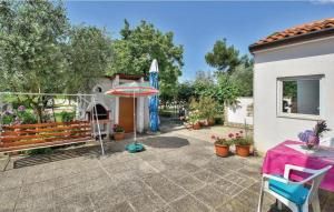 Zahrada ubytování Apartments Sunce