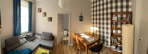 Posedenie v ubytovaní Zaciszny Apartament w Zdroju
