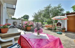 Zahrada ubytování Apartments Sunce