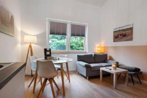 Χώρος καθιστικού στο Ferienwohnung Junge 4