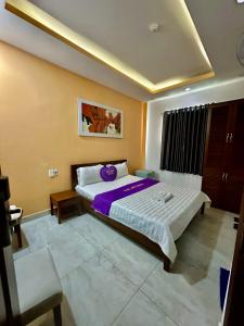 Postel nebo postele na pokoji v ubytování Nam Anh 2 Hotel