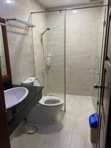 Koupelna v ubytování Nam Anh 2 Hotel