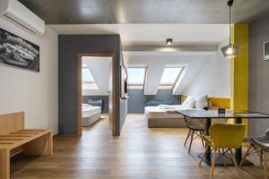 Posezení v ubytování R31 Residence