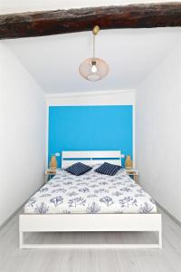 Ένα ή περισσότερα κρεβάτια σε δωμάτιο στο Sulla spiaggia - On the beach