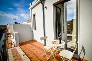 Μπαλκόνι ή βεράντα στο Sikania Rooms