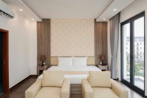 Istumisnurk majutusasutuses Hải Anh Hotel & Apartment - KDL Đồi Rồng