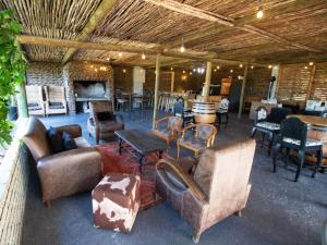 Et opholdsområde på Hunters Cottage