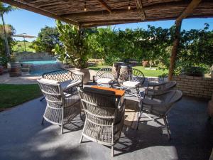 En have udenfor Hunters Cottage