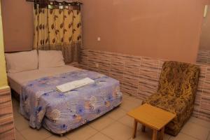 Letto o letti in una camera di Abba Suites