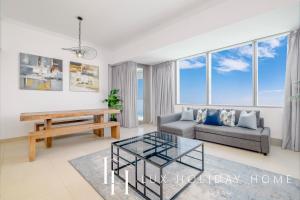 Posezení v ubytování LUX The Sky View Suite Dubai Marina