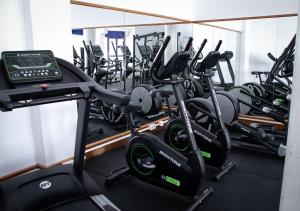 Das Fitnesscenter und/oder die Fitnesseinrichtungen in der Unterkunft Holiday Club Vista Amadores