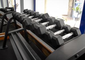 Das Fitnesscenter und/oder die Fitnesseinrichtungen in der Unterkunft Holiday Club Vista Amadores