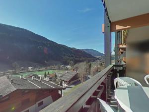 En generel udsigt til bjerge eller udsigt til bjerge taget fra lejligheden