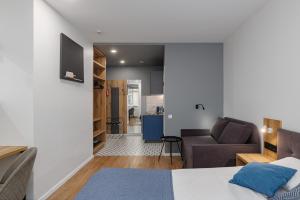 TV a/nebo společenská místnost v ubytování Jam Hotel Staroyevreyska