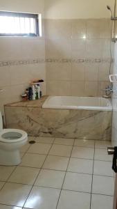 Koupelna v ubytování Casa silva
